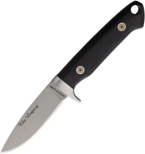 Knives Of Alaska Legacy Fixed Blade Black G10 KOA00951FG