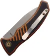 Knives Of Alaska Auto Eagle Magnacut Orange-Blk KOA00958FG