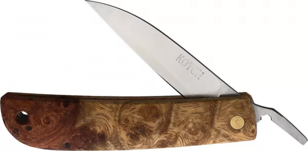 Kotoh Knives Folder VG-10 Burl KOT12058