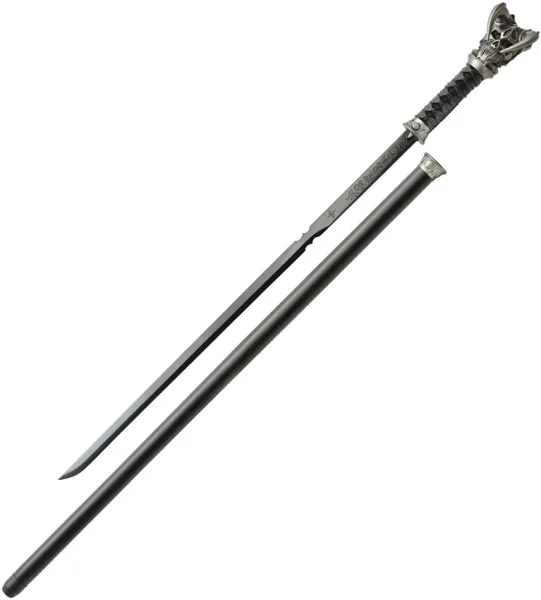 Kit Rae Vorthelok Sword Cane Black knives KR0071B
