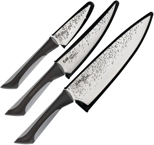 Kai USA Luna Three Piece Kitchen Set Knives KS0370