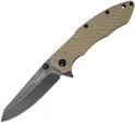 Kershaw Brookside Linerlock Tan A/O - KS1308TANBWX
