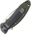 Kershaw Scallion Linerlock A-O Green knives KS1620OL
