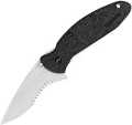Kershaw Scallion Linerlock A/O Black - 1620ST