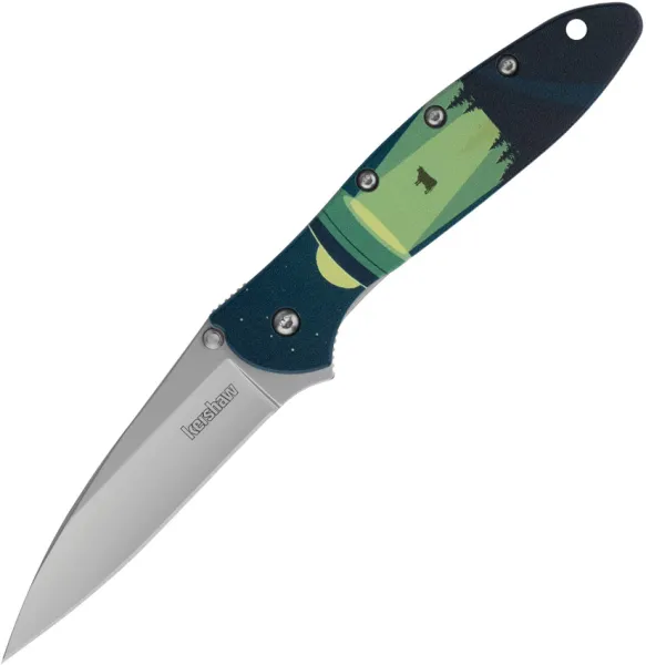 Kershaw Leek Linerlock A-O UFO Abducti knives KS1660ABD