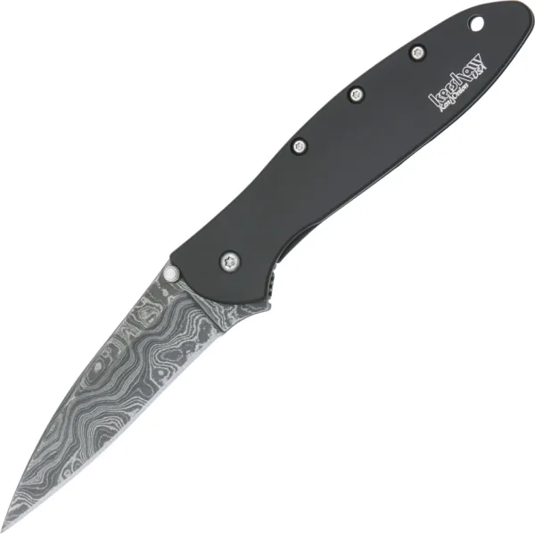 Kershaw Leek Framelock A-O Damascus knives 1660DAMBK