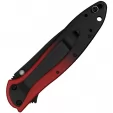 Kershaw Leek Linerlock Red Magna Cut knives KS1660GRDBLK