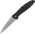 Kershaw Leek Linerlock A/O Black SW - KS1660SWBLK