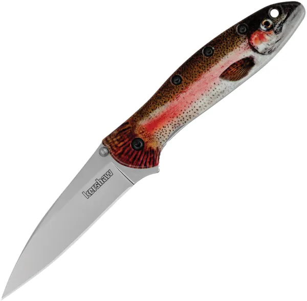 Kershaw Leek Linerlock A-O Trout knives KS1660TROUT