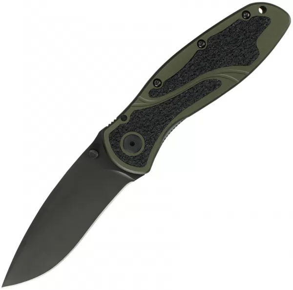 Kershaw Blur Linerlock A-O Olive Drab knives 1670OLBLK