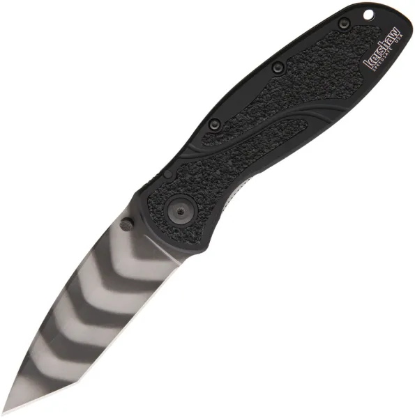 Kershaw Blur Tiger Striped A-O knives KS1670TTS
