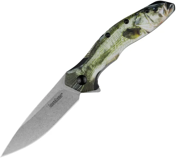 Kershaw Shoreline Linerlock A-O Bass knives KS1845BASS