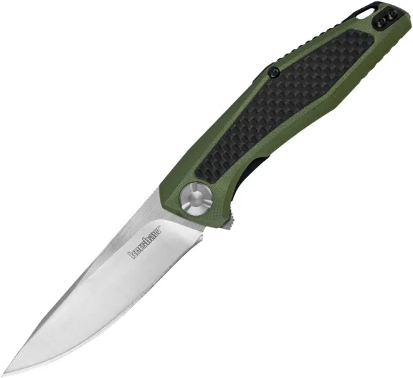 Kershaw Atmos Linerlock Olive knives KS4037OL