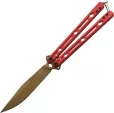 Kershaw Lucha Butterfly Knife Red - KS5150REDBRZ