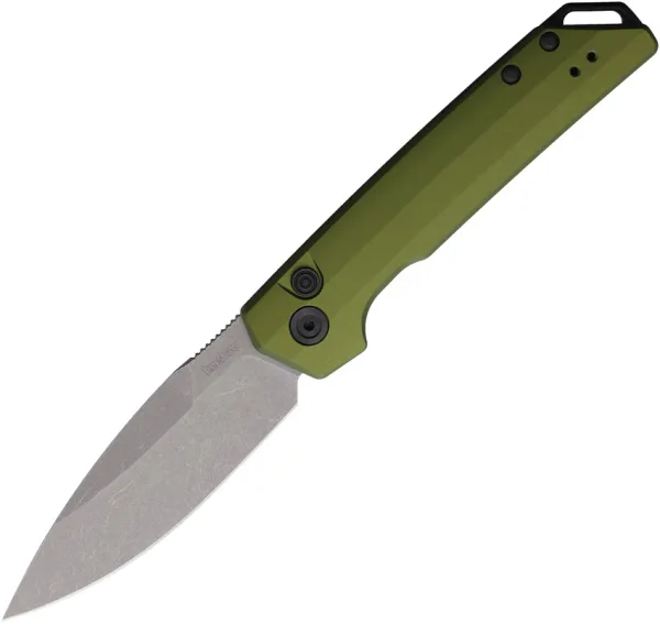 Kershaw Auto Launch Iridium Olive knives KS7038OL