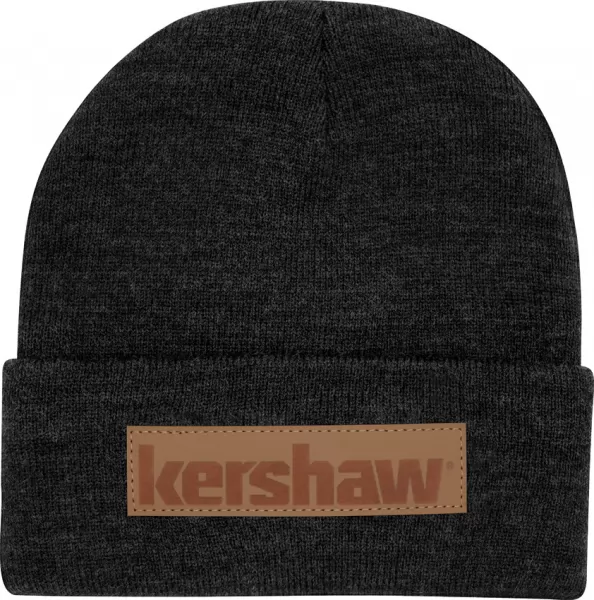 Kershaw Gray Beanie With Patch knives KSBEANIE
