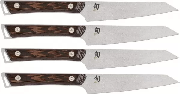 Shun Steak Knife Set KSSWTS0430