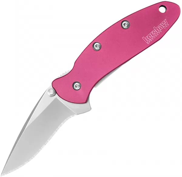 Kershaw Chive Framelock A-O Sec knives KSX1600PINKB