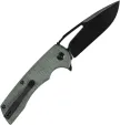 Kansept Knives Kryo Framelock Green Micarta KT1001M2