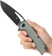 Kansept Knives Kryo Framelock Green Micarta KT1001M2