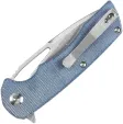 Kansept Knives Kryo Framelock Blue Micarta KT1001M3