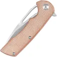 Kansept Knives Kryo Framelock Brown Micarta KT1001M4