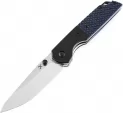 Kansept Knives Warrior Linerlock Blk/Blue - KT1005S1