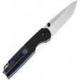 Kansept Knives Warrior Linerlock Blk-Blue KT1005S1