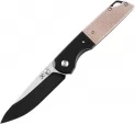 Kansept Knives Warrior Linerlock Brn Micarta - KT1005S5
