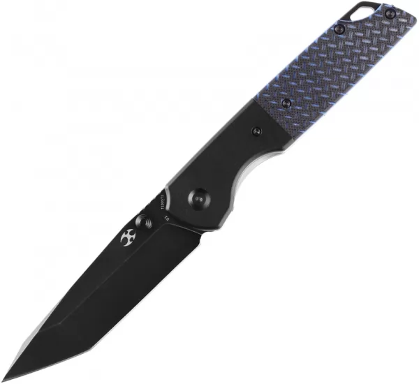Kansept Knives Warrior Linerlock Blk-Blue KT1005T1