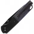 Kansept Knives Warrior Linerlock Blk-Blue KT1005T1