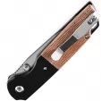 Kansept Knives Warrior Linerlock Brn Micarta KT1005T5