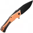Kansept Knives Hellx Framelock D2 Copper KT1008C1