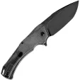 Kansept Knives Hellx Framelock D2 Blk Mic KT1008F4