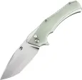 Kansept Knives Hellx Framelock D2 Jade - KT1008F5