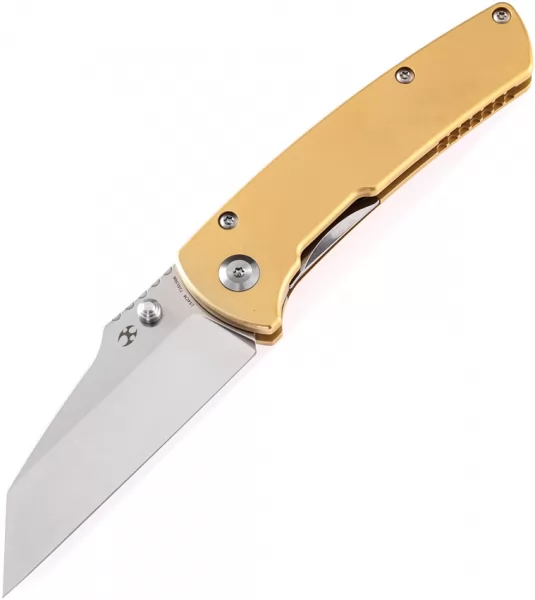 Kansept Knives Main Street Linerlock Brass KT1015B6