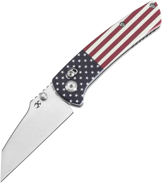 Kansept Knives Main Street Crosslock Flag KT1015V9