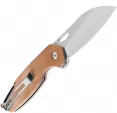 Kansept Knives Model 6 Linerlock Brn Micarta KT1022A5