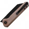 Kansept Knives Bulldozer Framelock Micarta KT1028A1