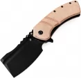 Kansept Knives XL Korvid Linerlock Brown - KT1030A2