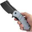Kansept Knives XL Korvid Linerlock Blue Mic KT1030A8