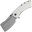 Kansept Knives XL Korvid Linerlock White G10 - KT1030A9