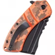 Kansept Knives XL Korvid Linerlock Org Camo KT1030B3