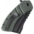 Kansept Knives XL Korvid Linerlock Grn Mica KT1030B4