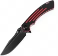 Kansept Knives Pretatout Linerlock Black/Red - KT1032A1