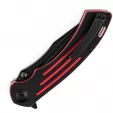 Kansept Knives Pretatout Linerlock Black-Red KT1032A1