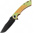 Kansept Knives Pretatout Linerlock Green/Org - KT1032T2