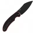 Kansept Knives Nesstreet Linerlock Black-Red KT1039A2
