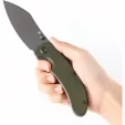 Kansept Knives Nesstreet Linerlock Olive G10 KT1039A3