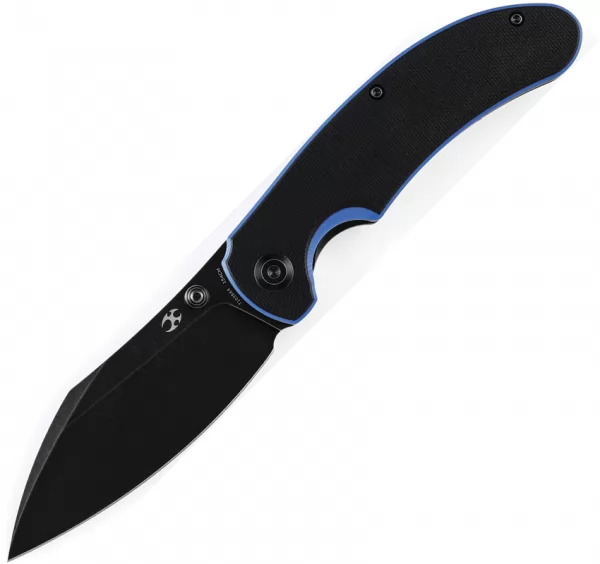 Kansept Knives Nesstreet Linerlock Blk-Blue KT1039A4